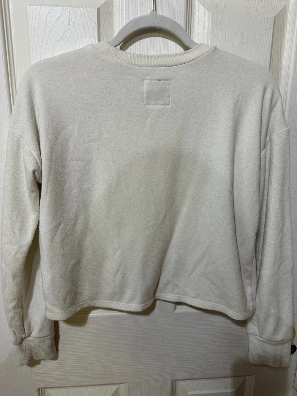 OshKosh B'gosh Cream Sweatshirt with Sequin Accents